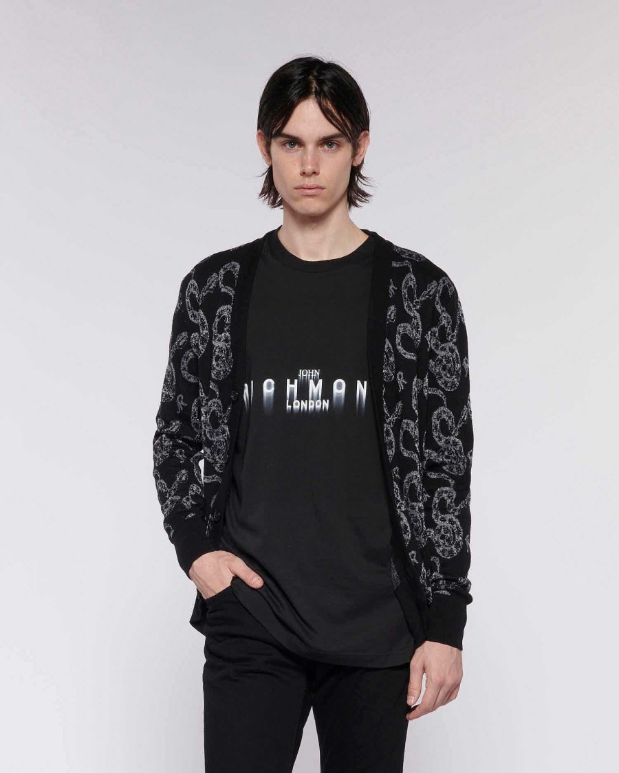 Archivi John Richmond Giovanni Richmond | Cardigan Con Motivo