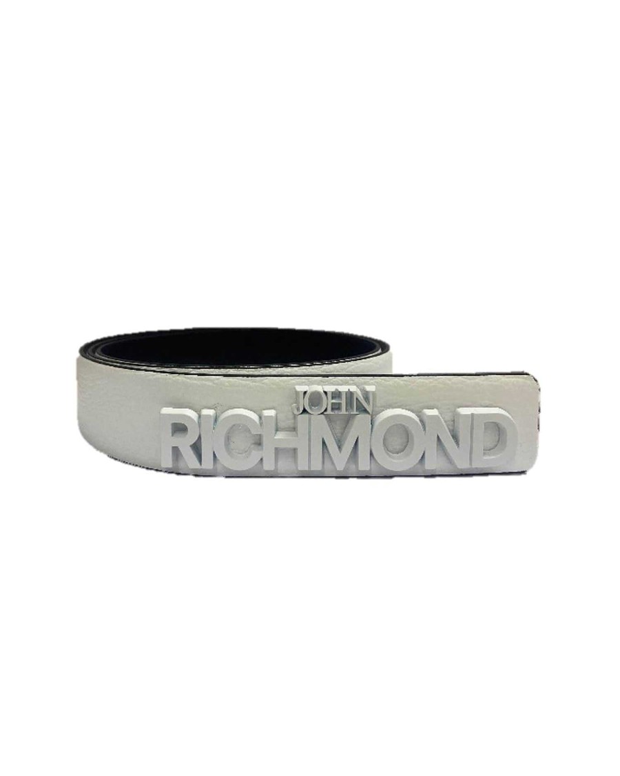 Archivi John Richmond | Cintura In Pelle Con Logo