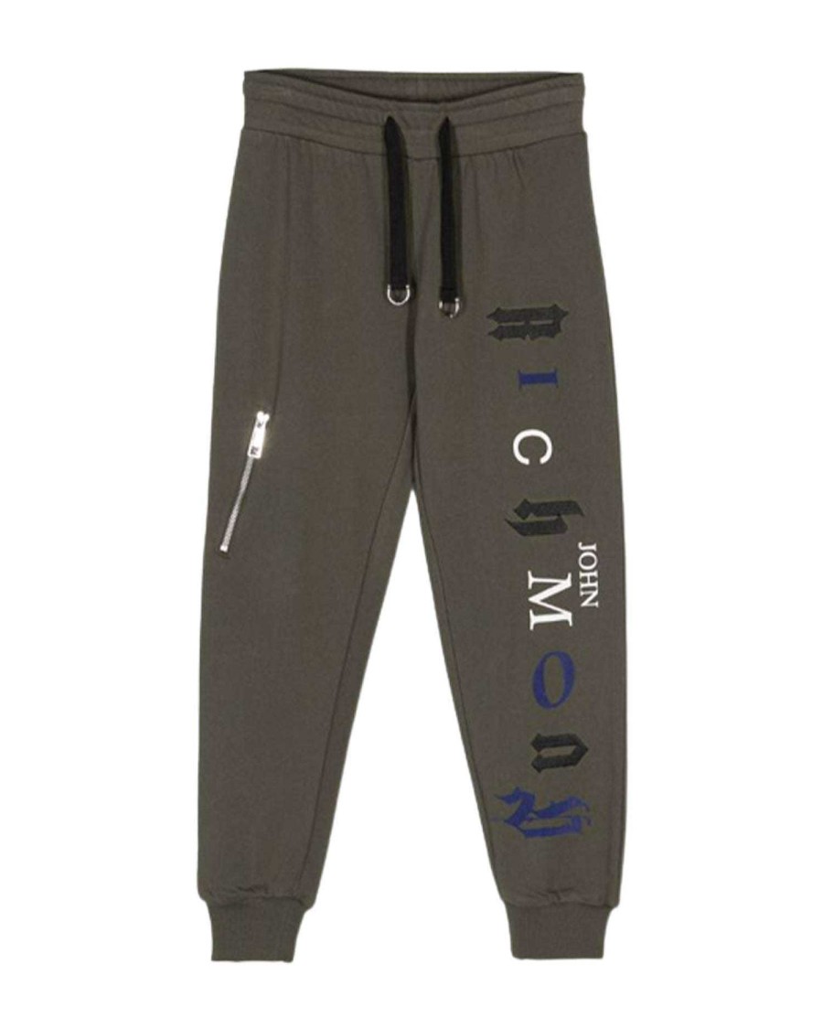 Abbigliamento Per Bambini John Richmond | Pantaloni Jogging Con Logo