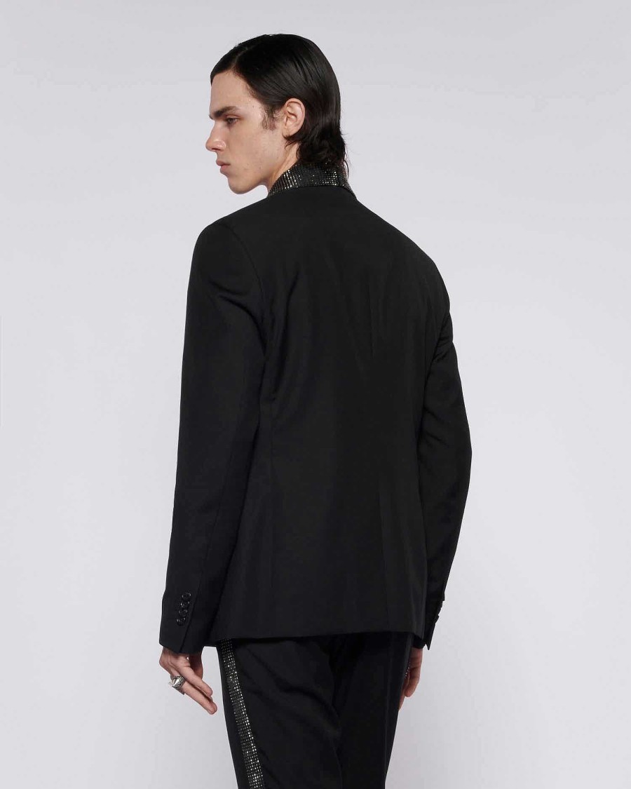 Archivi John Richmond Giovanni Richmond | Blazer Con Revers Di Paillettes