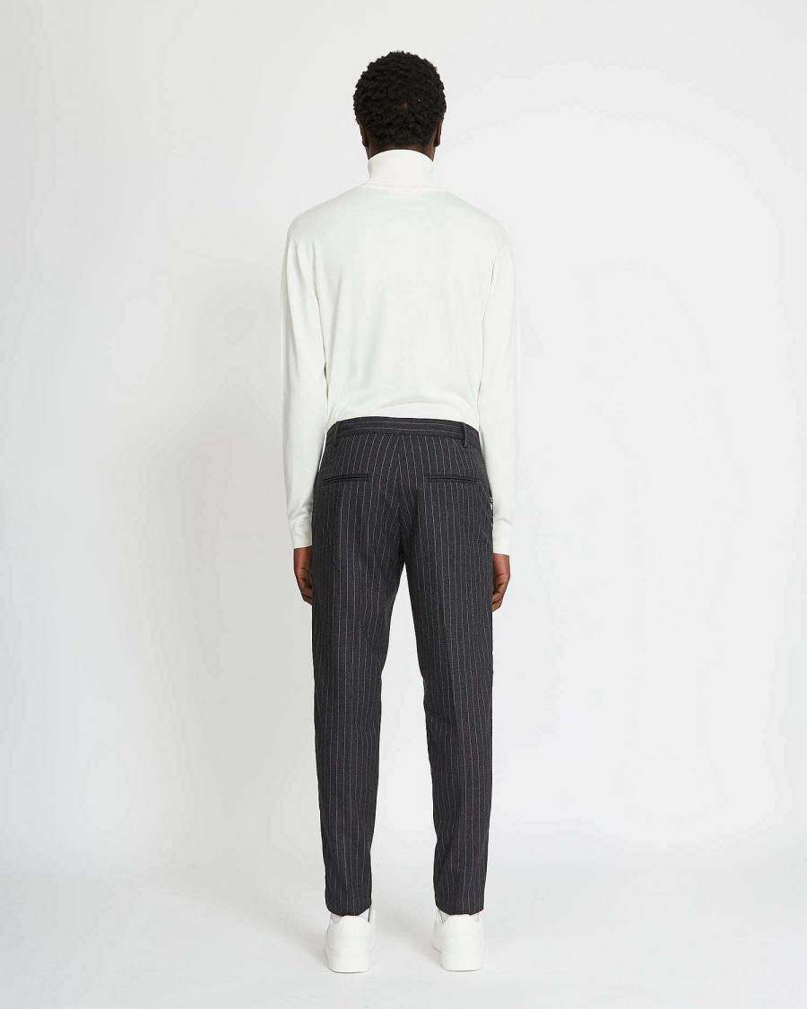 Uomo John Richmond Pantaloni E Jeans | Pantaloni A Righe