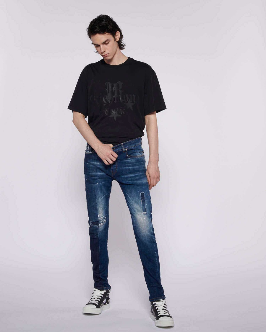 Archivi John Richmond Giovanni Richmond | Jeans Slim Con Inserti