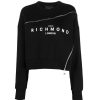 Archivi John Richmond Giovanni Richmond | Felpa A Maniche Lunghe Con Logo E Zip