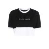 Archivi John Richmond Giovanni Richmond | T-Shirt Bicolore Con Logo A Contrasto