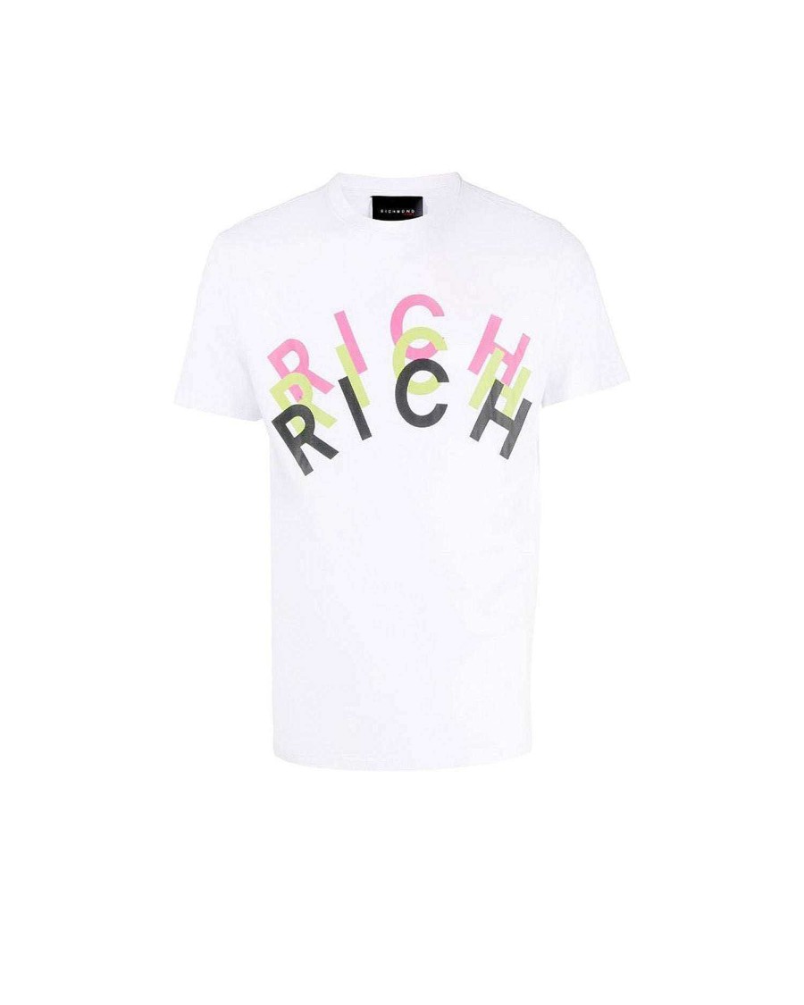 Archivi John Richmond Giovanni Richmond | T-Shirt Con Scritta Multicolor