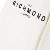 Abbigliamento Per Bambini John Richmond | T-Shirt Con Logo A Contrasto Sul Davanti