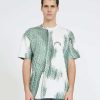 Uomo John Richmond Magliette | T-Shirt Sopra La Tintura Per Cravatta