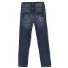 Abbigliamento Per Bambini John Richmond | Jeans Regular Con Logo Sul Fronte