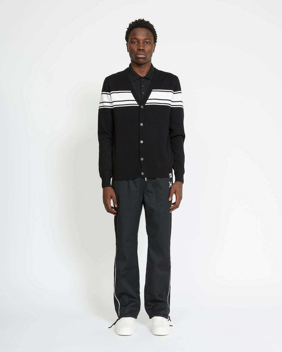 Uomo John Richmond Maglieria | Cardigan Con Logo Sul Retro