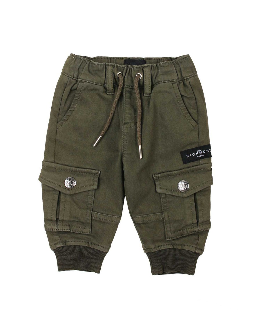 Abbigliamento Per Bambini John Richmond | Pantaloni Jogger Con Catena