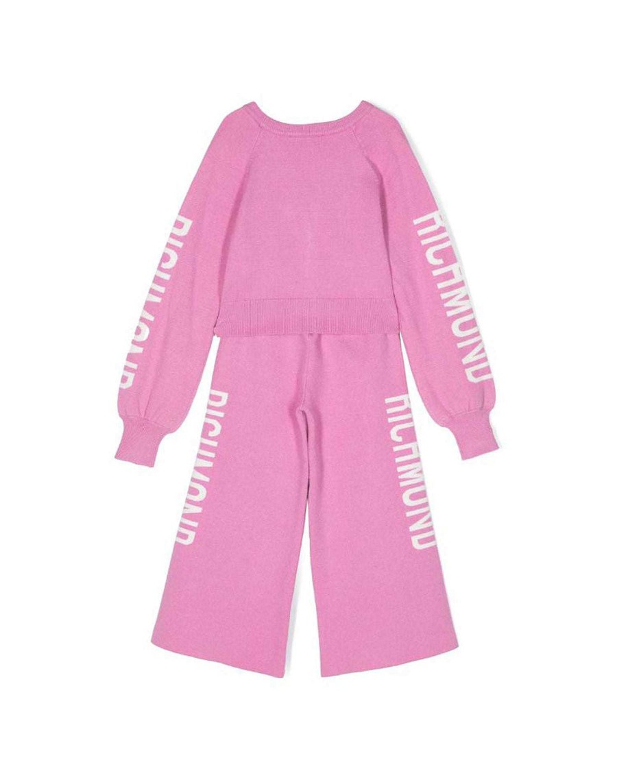 Abbigliamento Per Bambini John Richmond | Set Cardigan E Pantaloni