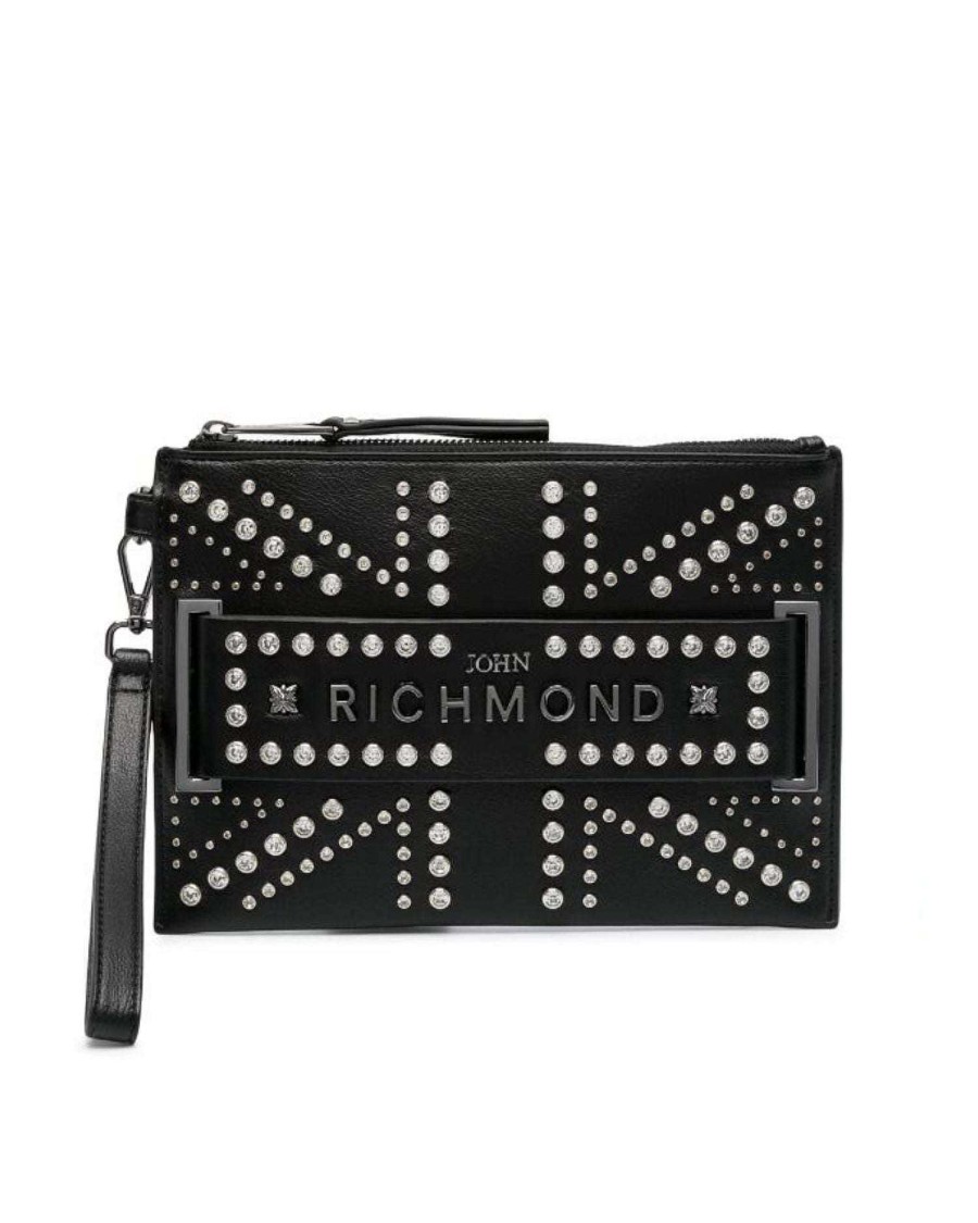 Accessori E Profumi John Richmond | Pochette Con Logo E Borchie