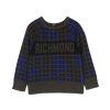 Abbigliamento Per Bambini John Richmond | Maglia Con Motivo E Logo