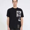 Uomo John Richmond Magliette | T-Shirt Con Stampa Sul Fronte