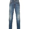 Uomo John Richmond Jeans | Jeans Slim Con Strappi