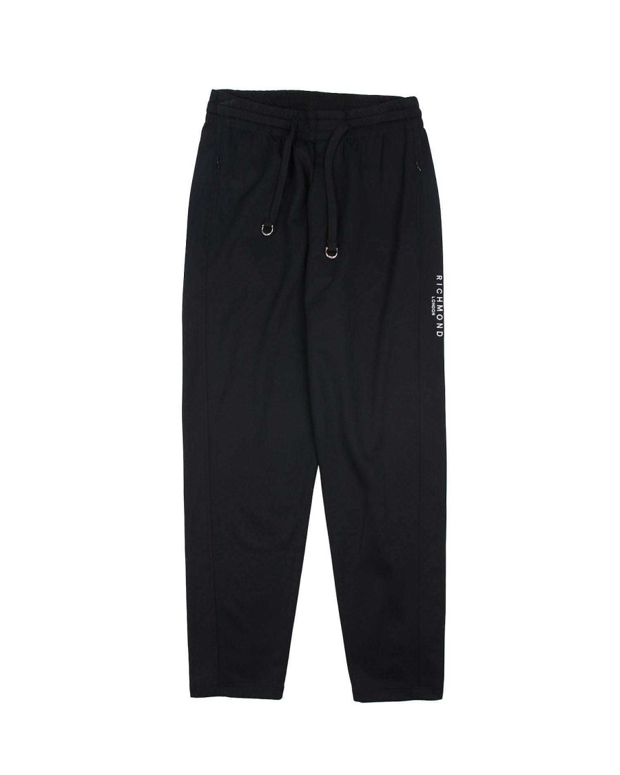 Uomo John Richmond Pantaloni | Pantaloni Jogging Con Logo Sul Fronte