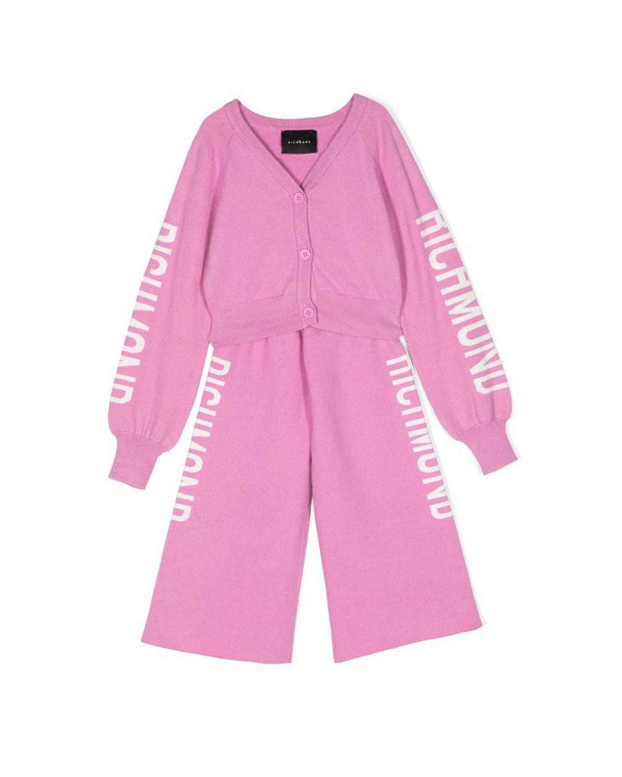 Abbigliamento Per Bambini John Richmond | Set Cardigan E Pantaloni