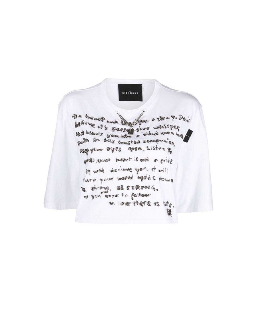 Donna John Richmond Magliette | T-Shirt Con Stampa Sul Fronte