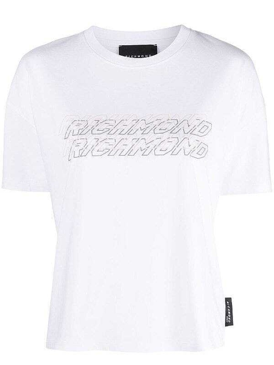 Archivi John Richmond Giovanni Richmond | T-Shirt Con Stampa E Logo A Contrasto