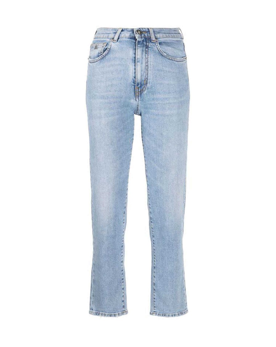 Donna John Richmond Jeans | Jeans Slim Con Stampa Sul Retro